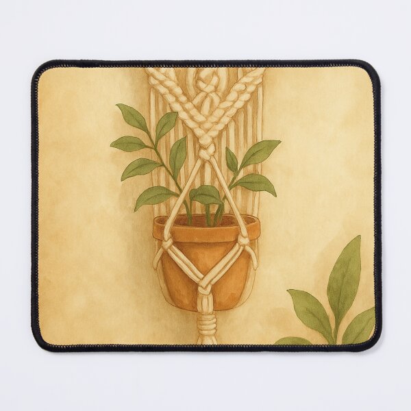 Item preview, Macrame Wall Plant Hanger with Terracotta Pot designed and sold by Lacritsa .
