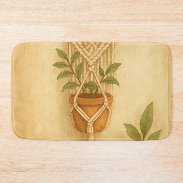 Item preview, Macrame Wall Plant Hanger with Terracotta Pot designed and sold by Lacritsa .