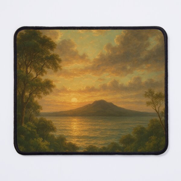 Item preview, Rangitoto Island Sunset Volcano View Auckland New Zealand designed and sold by Places On Earth.