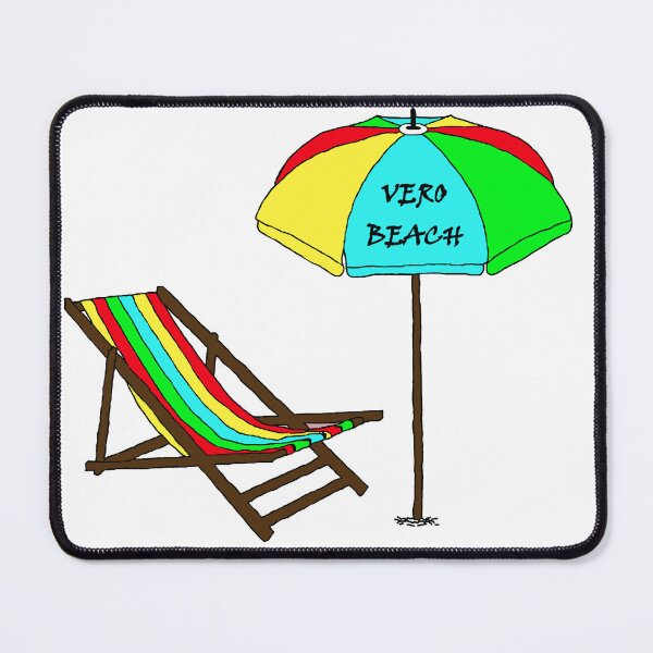 Item preview, Vero Beach Umbrella and beach chair designed and sold by BumpsRYC.