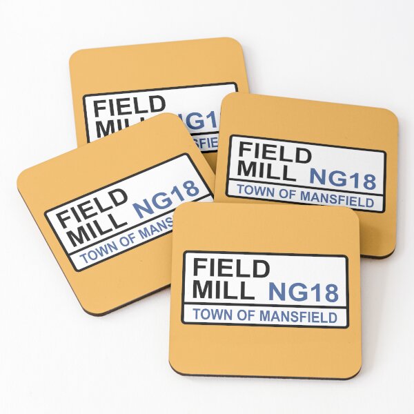 Item preview, Mansfield Town Field Mill Iconic Street Sign designed and sold by DelfDesign.