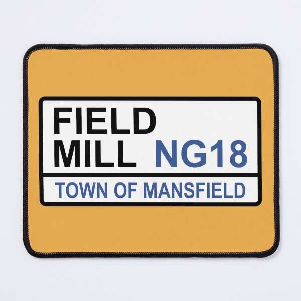 Item preview, Mansfield Town Field Mill Iconic Street Sign designed and sold by DelfDesign.