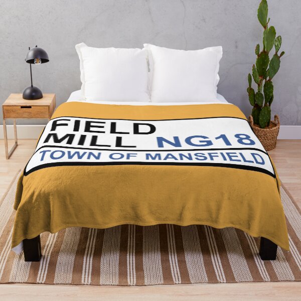 Item preview, Mansfield Town Field Mill Iconic Street Sign designed and sold by DelfDesign.