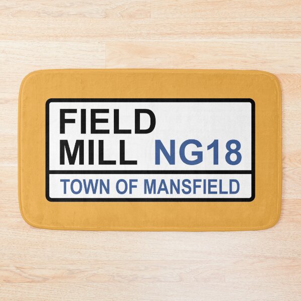 Item preview, Mansfield Town Field Mill Iconic Street Sign designed and sold by DelfDesign.