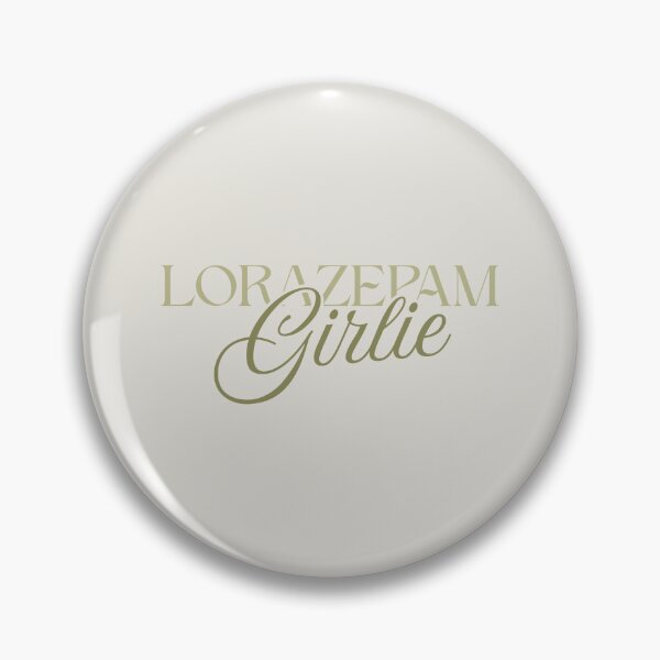Item preview, Lorazepam Girlie Green designed and sold by Stickers by @molllyclare.