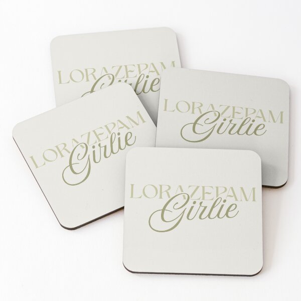 Item preview, Lorazepam Girlie Green designed and sold by Stickers by @molllyclare.