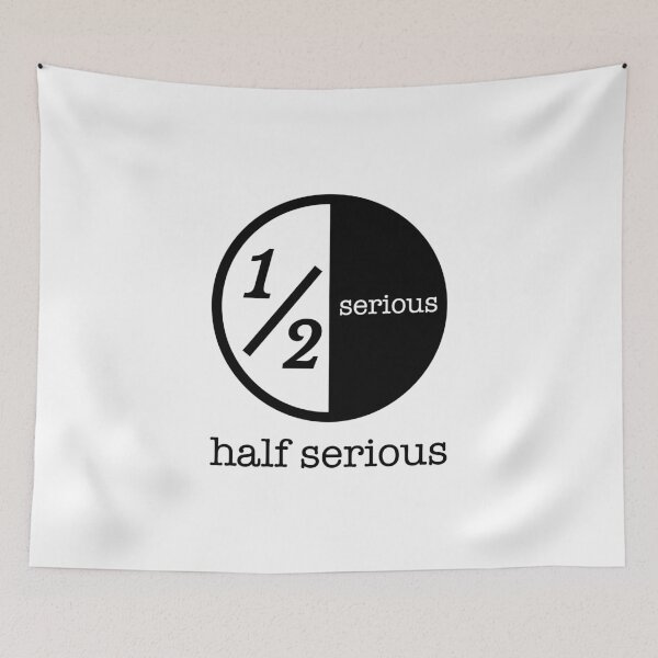 Item preview, Half Serious - big logo designed and sold by Half Serious.