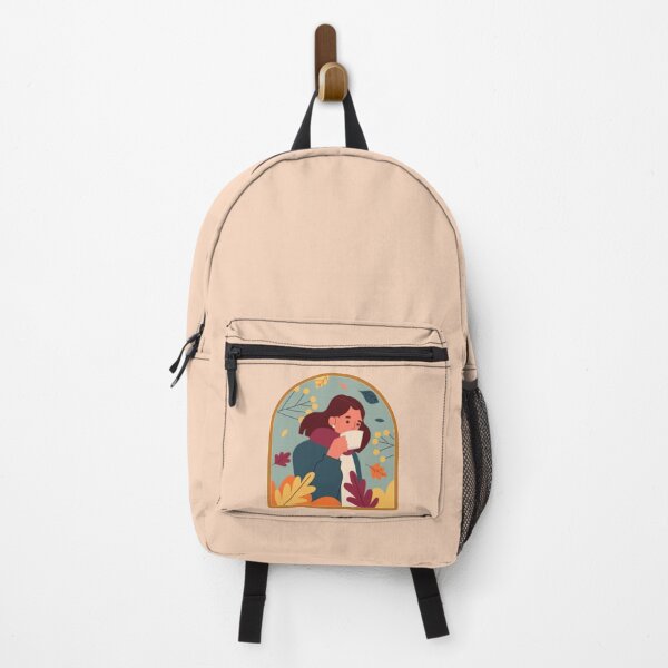 Item preview, Winter Girl Drinking Coffee – Illustrator Art designed and sold by nada-art.