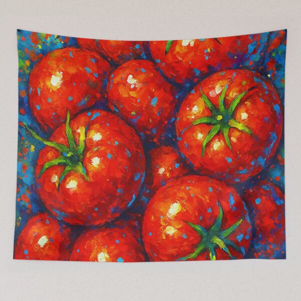 Item preview, Vibrant Harvest of Ripe Tomatoes designed and sold by ChrisButler.