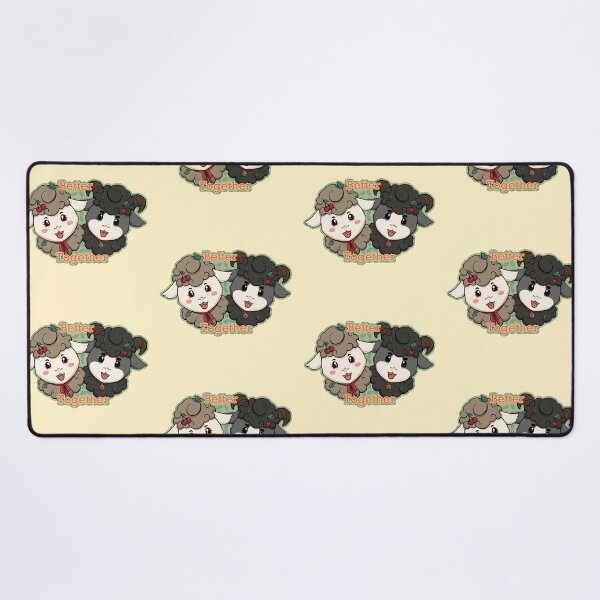 Item preview, Better Together: Cherie and Oliver the Shetland Sheep designed and sold by ElderflowerArtist.