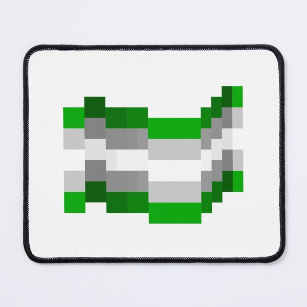 Item preview, Pixel Pride Flag Greyromantic designed and sold by HarveyHandcraftsandDesigns.