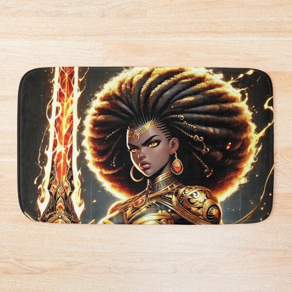 Item preview, Afrocentric Warrior Woman designed and sold by Uluvet Design Studio.
