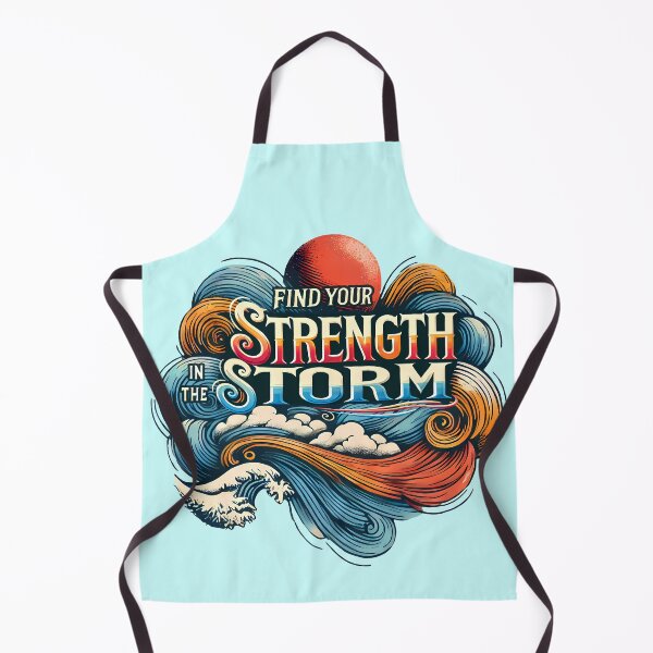 Item preview, Find Your Strength in the Storm, typography designed and sold by maxmaj.
