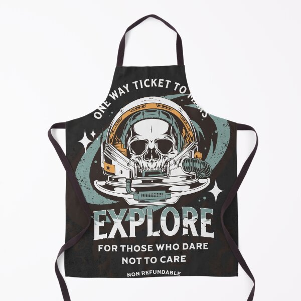 Item preview, One way ticket to Mars designed and sold by MuchoMerchShop.