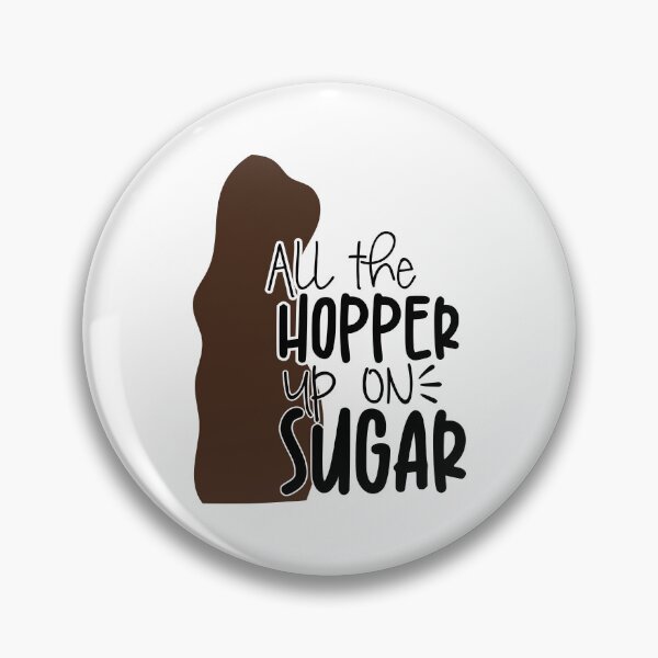 Item preview, All the Hopper Up on Sugar Funny Easter Pun designed and sold by ArtHavenDesign.