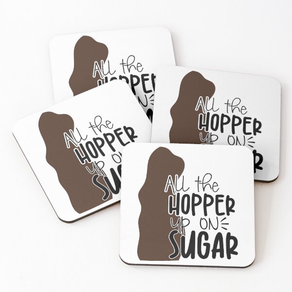 Item preview, All the Hopper Up on Sugar Funny Easter Pun designed and sold by ArtHavenDesign.