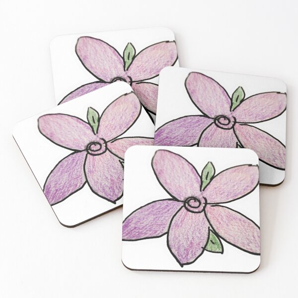Item preview, Pretty purple flower that I drew designed and sold by Raineylanes.