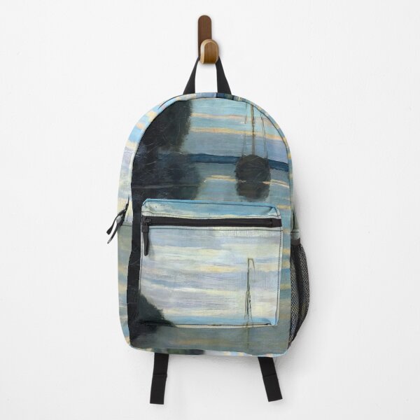 Item preview, Piet Mondrian - River view with a boat Sun designed and sold by StrokeMe.