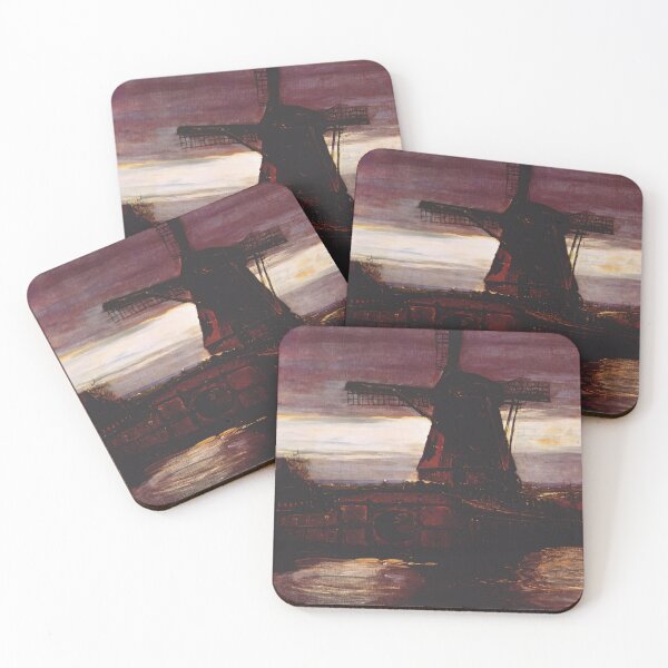 Item preview, Piet Mondrian - Stammer Mill with Streaked Sky designed and sold by StrokeMe.