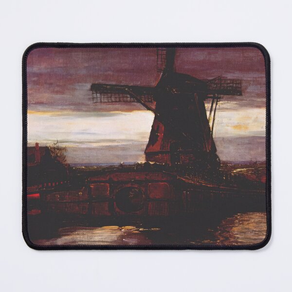 Item preview, Piet Mondrian - Stammer Mill with Streaked Sky designed and sold by StrokeMe.