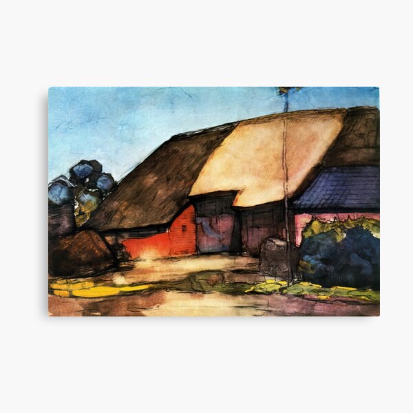 Item preview, Piet Mondrian - Small farm on Nistelrode designed and sold by StrokeMe.