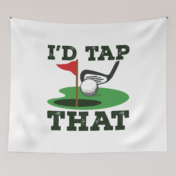 Item preview, I'd Tap That Funny Golfing Putting Golf designed and sold by jaygo.