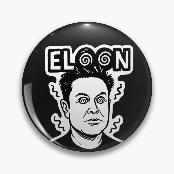 Item preview, ELOON – Black & White Elon Musk designed and sold by BoldyPrinted.