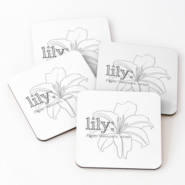 Item preview, Lily Language of Flowers designed and sold by Bearly-Talented.
