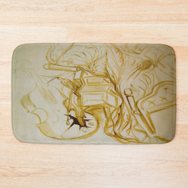Item preview, Salvador Dali - BED AND BEDSIDE TABLE FEROCIOUSLY ATTACKING A CELLO designed and sold by StrokeMe.
