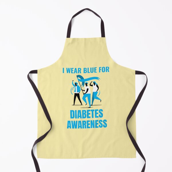 Item preview, I wear blue for Diabetes Awareness designed and sold by 87-Aesthetics.
