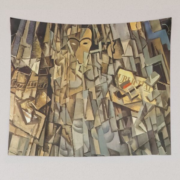 Aperçu de l'œuvre Salvador Dali - AUTOPORTRAIT CUBISTE créée et vendue par StrokeMe.