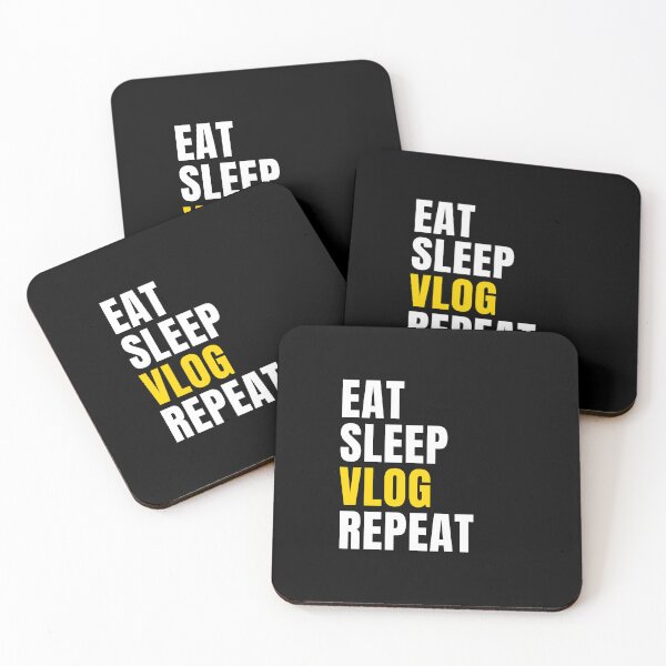 Item preview, Vlog "Comer, dormir", repetir designed and sold by ureggie.