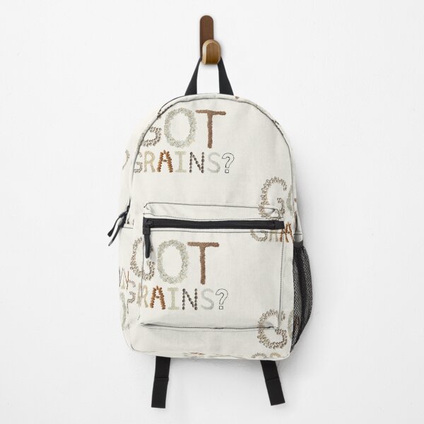Item preview, Got grains? Natural Food Typography Art WFPB designed and sold by EveryDayDabble.