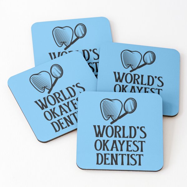 Item preview, World's Okayest Dentist designed and sold by 87-Aesthetics.