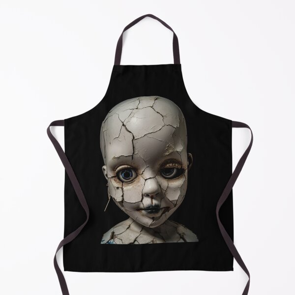 Item preview, Creepy Porcelain Doll designed and sold by The Mad Muffin.