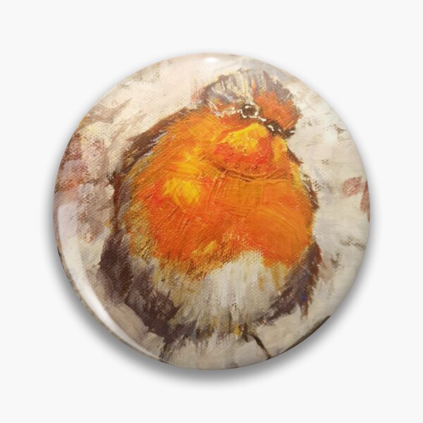 Item preview, Robbie's Robin - fine art painting designed and sold by Water's Edge Gallery.
