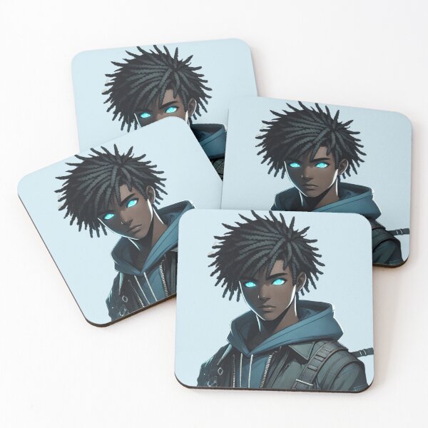 Item preview, Afrocentric Anime Fantasy Character  designed and sold by Uluvet Design Studio.