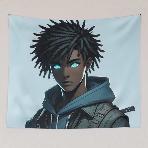 Item preview, Afrocentric Anime Fantasy Character  designed and sold by Uluvet Design Studio.