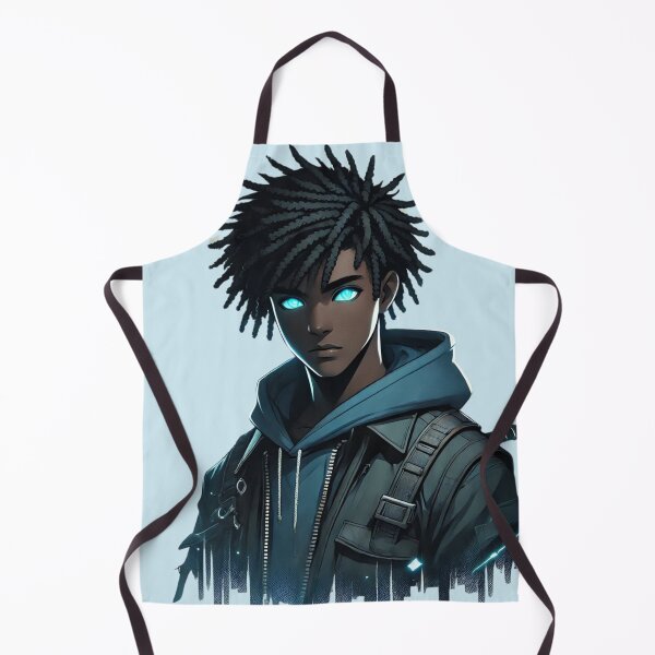 Item preview, Afrocentric Anime Fantasy Character designed and sold by Uluvet Design Studio.