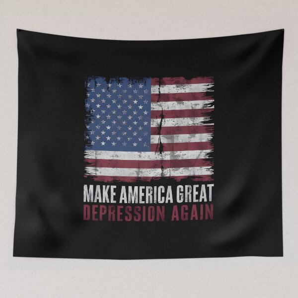 Item preview, Make America Great Depression Again designed and sold by PlanetMarker.