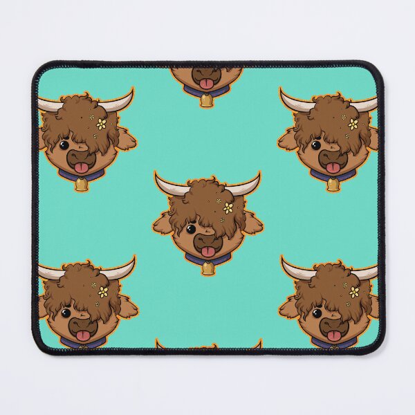 Item preview, Daisy the Highland Cow designed and sold by ElderflowerArtist.