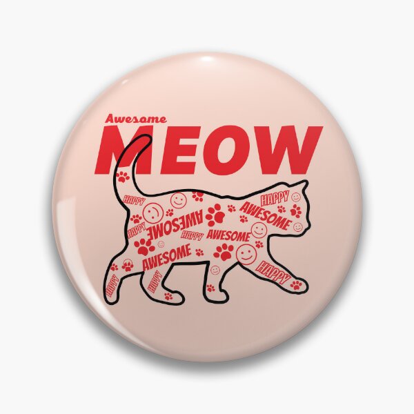 Item preview, Awesome Meow designed and sold by The magic  Yellow bus.