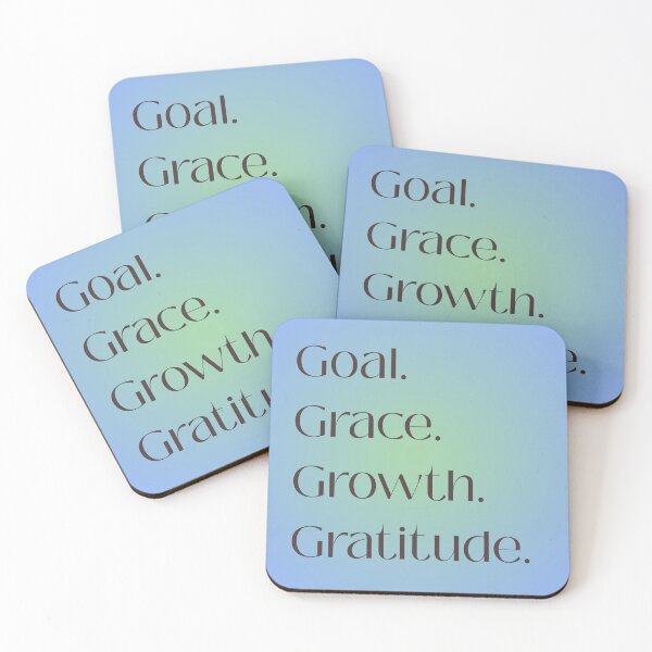 Item preview, Goal. Grace. Growth. Gratitude. designed and sold by Napadraw.