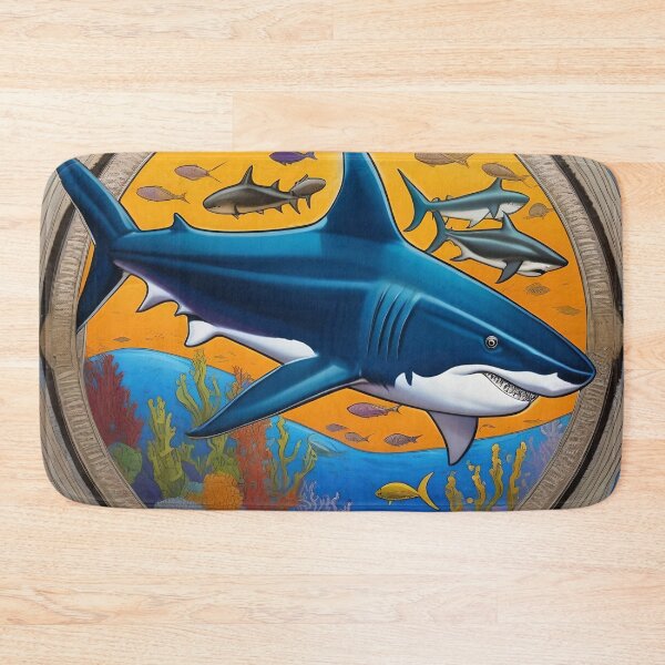 Item preview, SHARKS (#F7A4A0) designed and sold by Marlon Oseguera.
