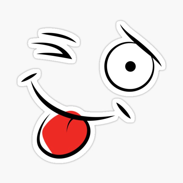 Item preview, funny silly smiley face designed and sold by MuniraAli.
