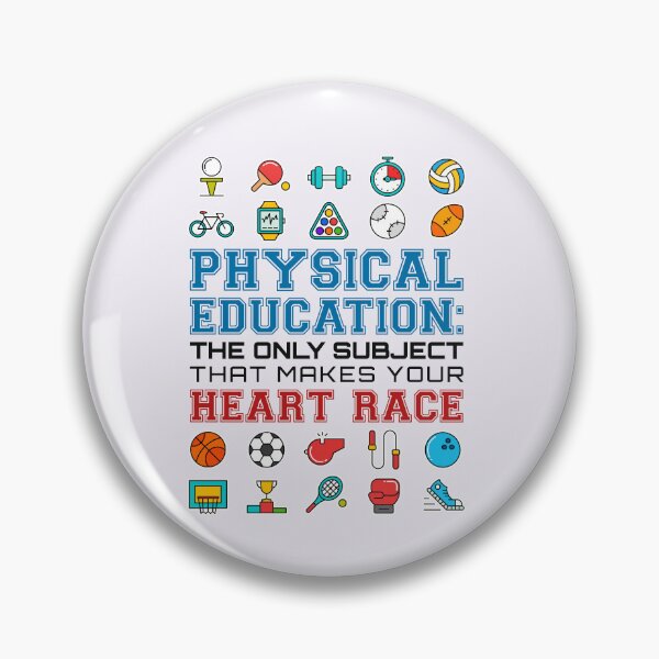 Item preview, PE Teacher Physical Education Makes Your Heart Race designed and sold by jaygo.