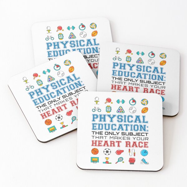 Item preview, PE Teacher Physical Education Makes Your Heart Race designed and sold by jaygo.