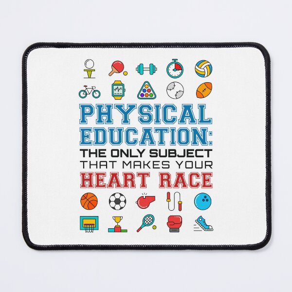 Item preview, PE Teacher Physical Education Makes Your Heart Race designed and sold by jaygo.