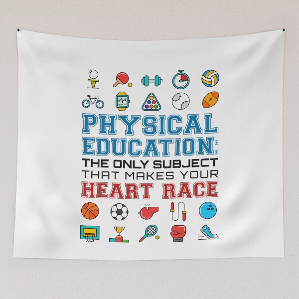Item preview, PE Teacher Physical Education Makes Your Heart Race designed and sold by jaygo.