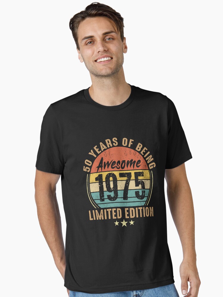 Made In 70 50 Years Of Awesomeness 1970 Birthday Retro Tee T-Shirt Made In 70 50 Years Of Awesomeness 1970 Birthday Retro Tee T-Shirt